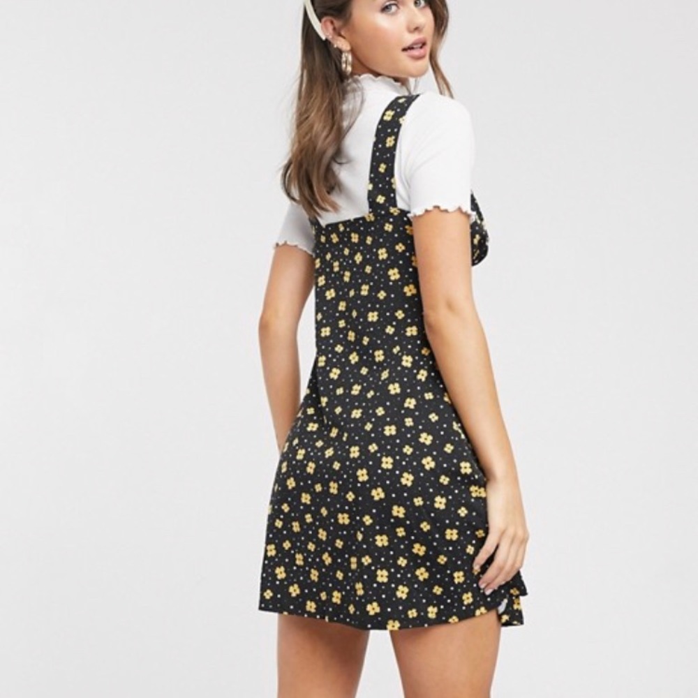 ASOS Design Button Through Mini Sundress - Picture 4 of 4